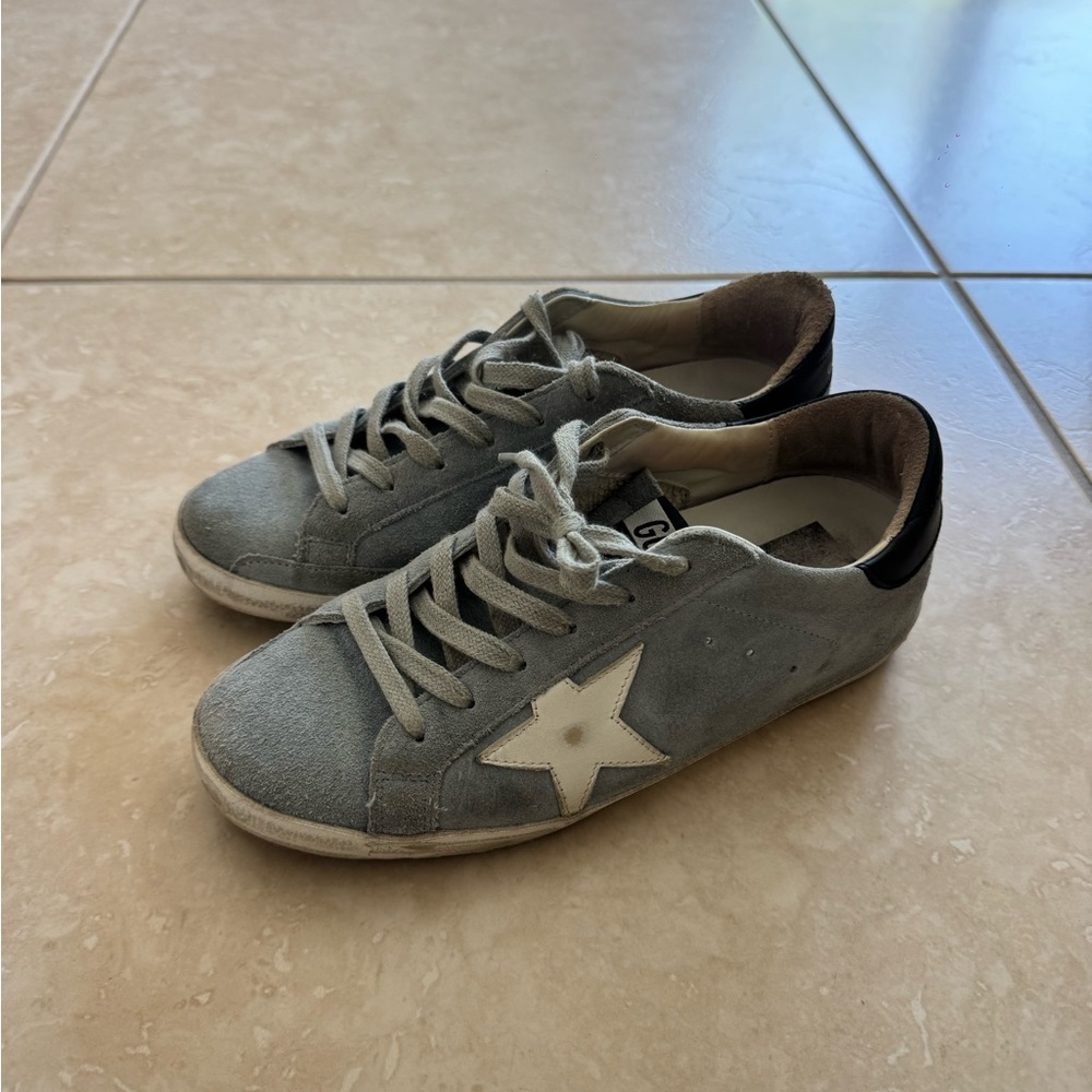 Golden Goose Superstar Light Blue
